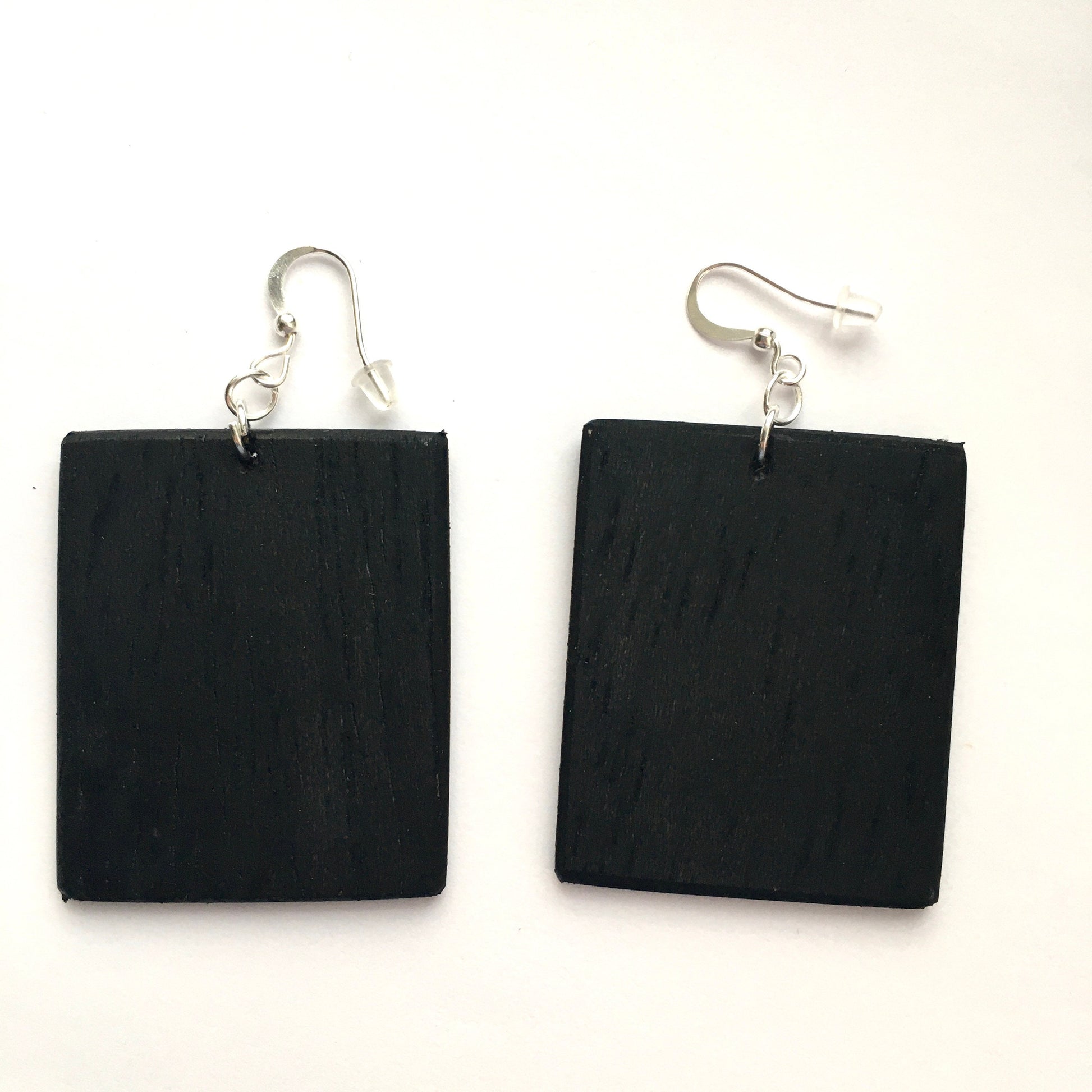 Museum-Inspired Sustainable Earrings Magnolia,floral earrings, wooden art earrings. Bridesmaids gift. Obljewellery