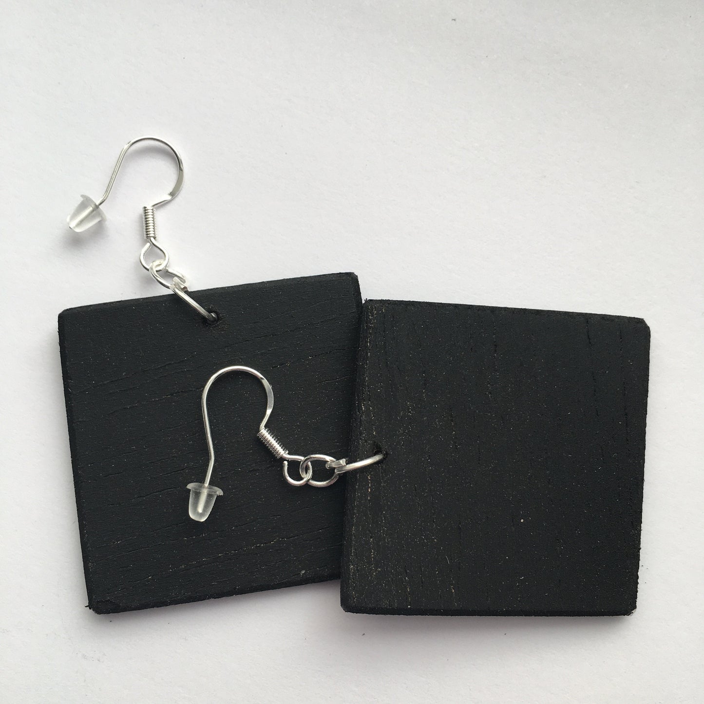 Museum-Inspired Sustainable Earrings Poem book mismatched earrings. Italian Marinetti art cover. Obljewellery