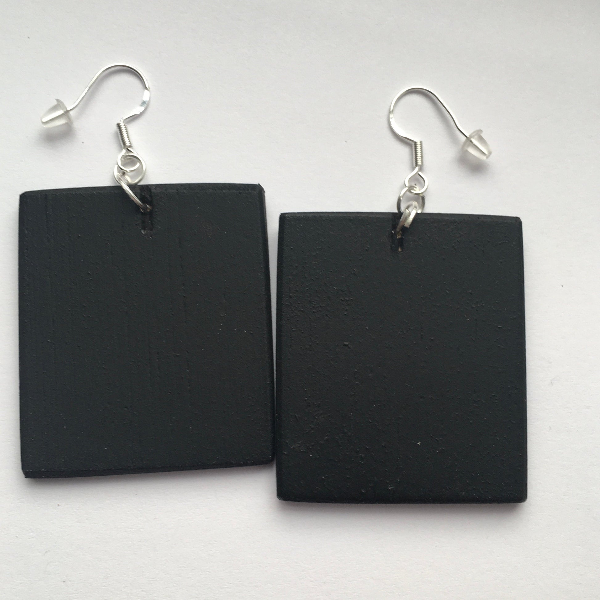 Museum-Inspired Sustainable Earrings Wat is dada? Theo Van Doesburg inspired earrings Obljewellery