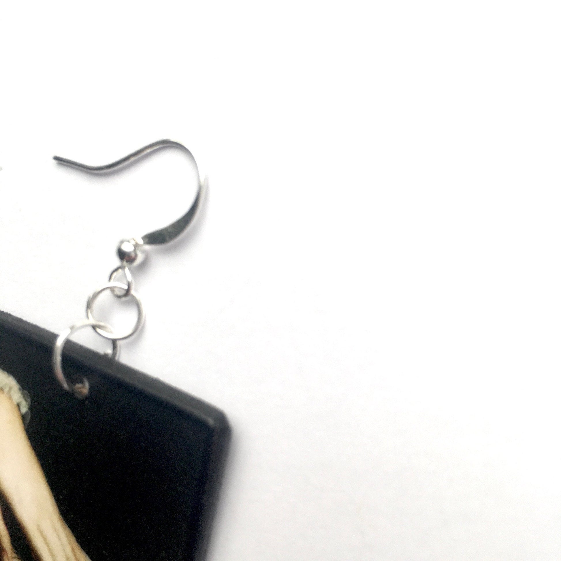 Museum-Inspired Sustainable Earrings Bronzino jewellery. Mismatched earrings. Obljewellery