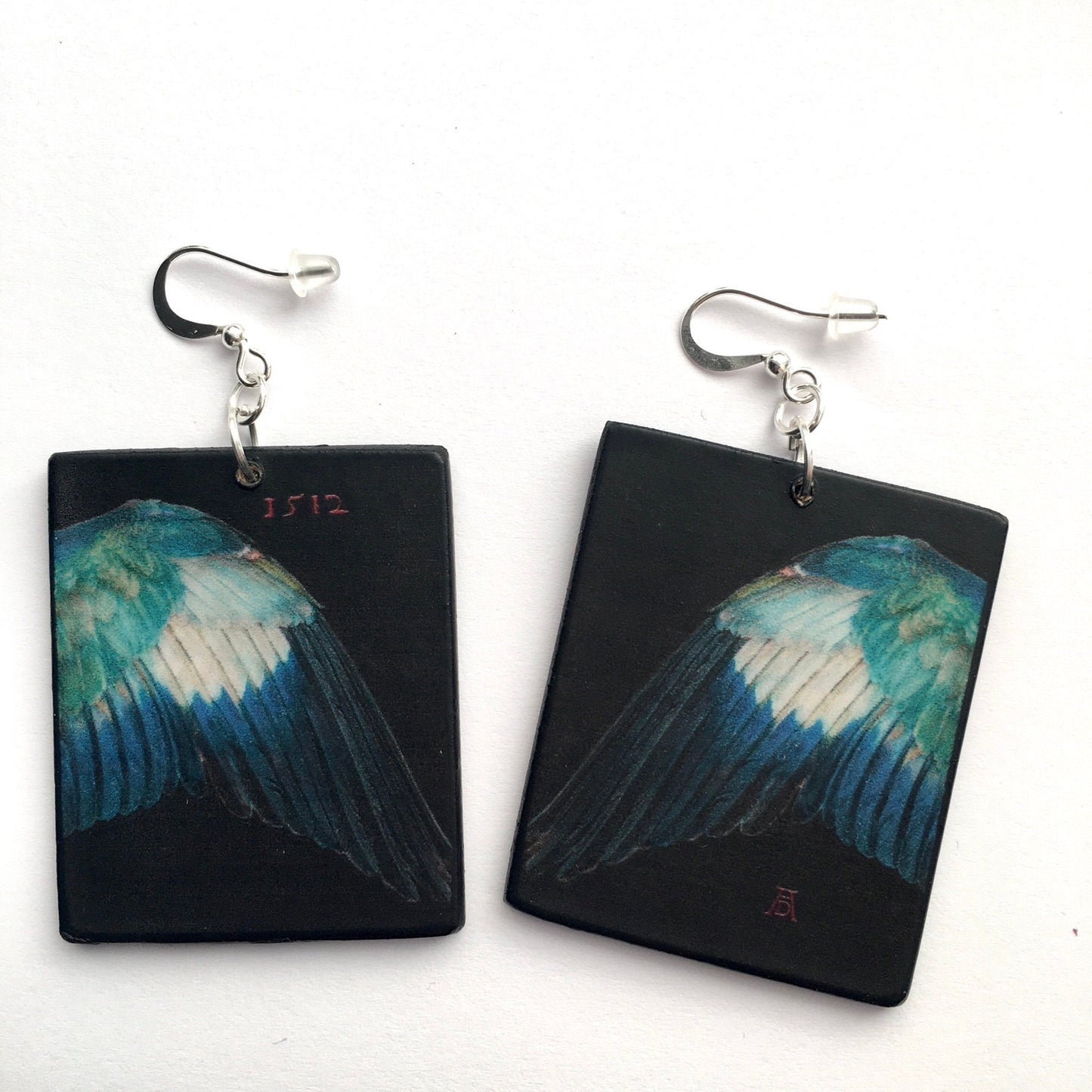 Museum-Inspired Sustainable Earrings Statement art earrings inspired by Albrecht Durer Obljewellery