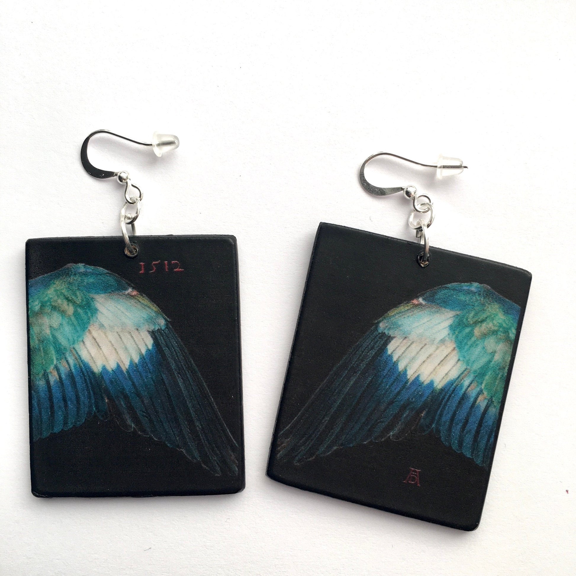 Museum-Inspired Sustainable Earrings Statement art earrings inspired by Albrecht Durer Obljewellery