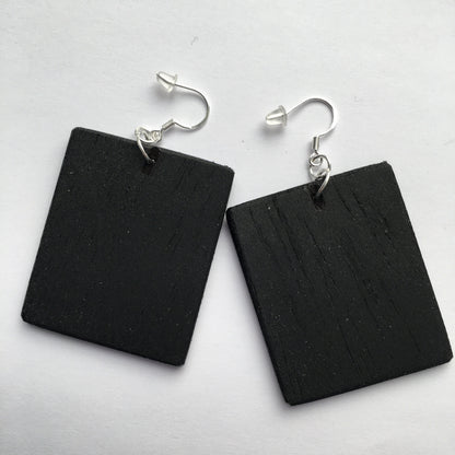 Museum-Inspired Sustainable Earrings Wooden aesthetic earrings. Italian ceramic art Renaissance painting. Christmas mom gift. Obljewellery