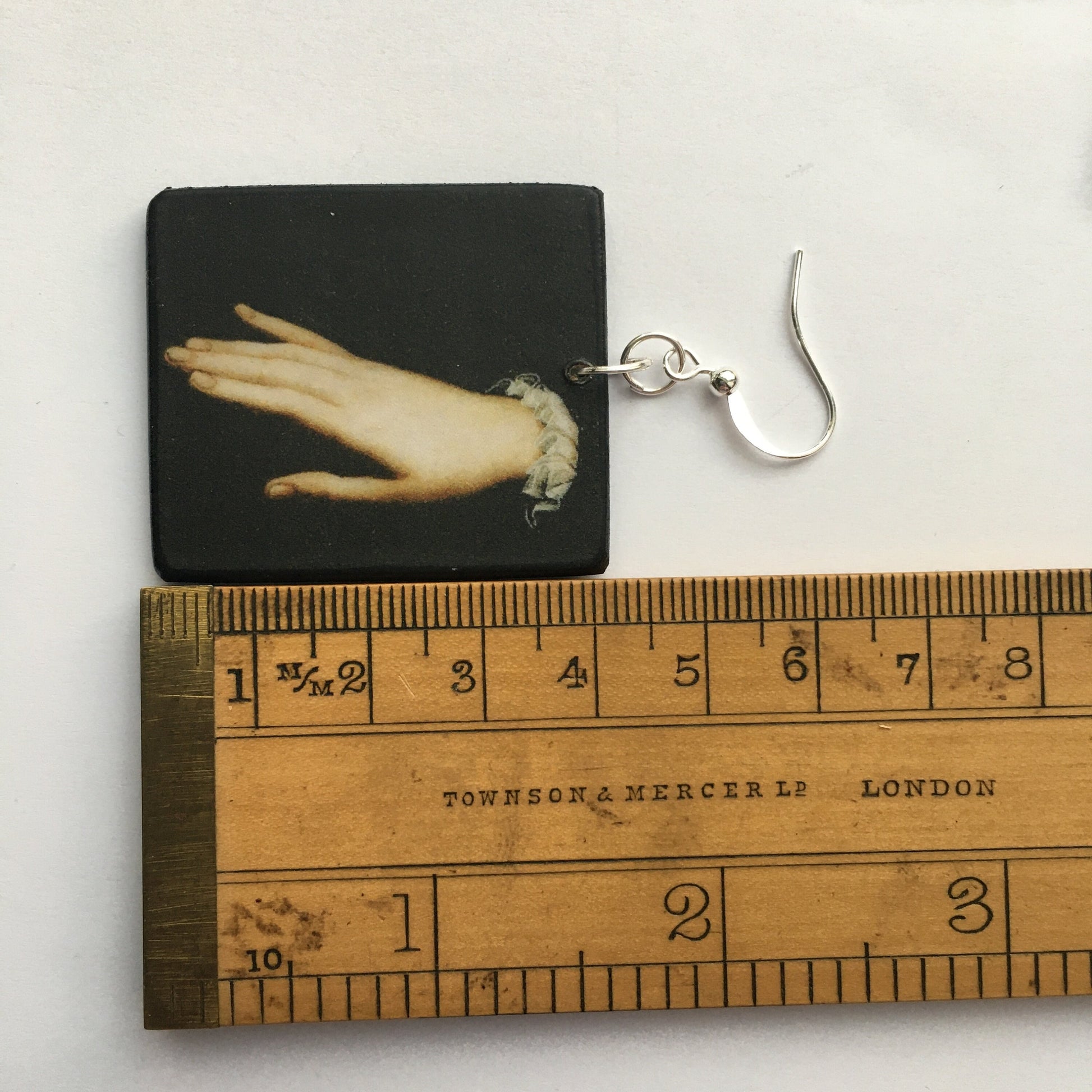 Museum-Inspired Sustainable Earrings Bronzino, Renaissance earrings Obljewellery