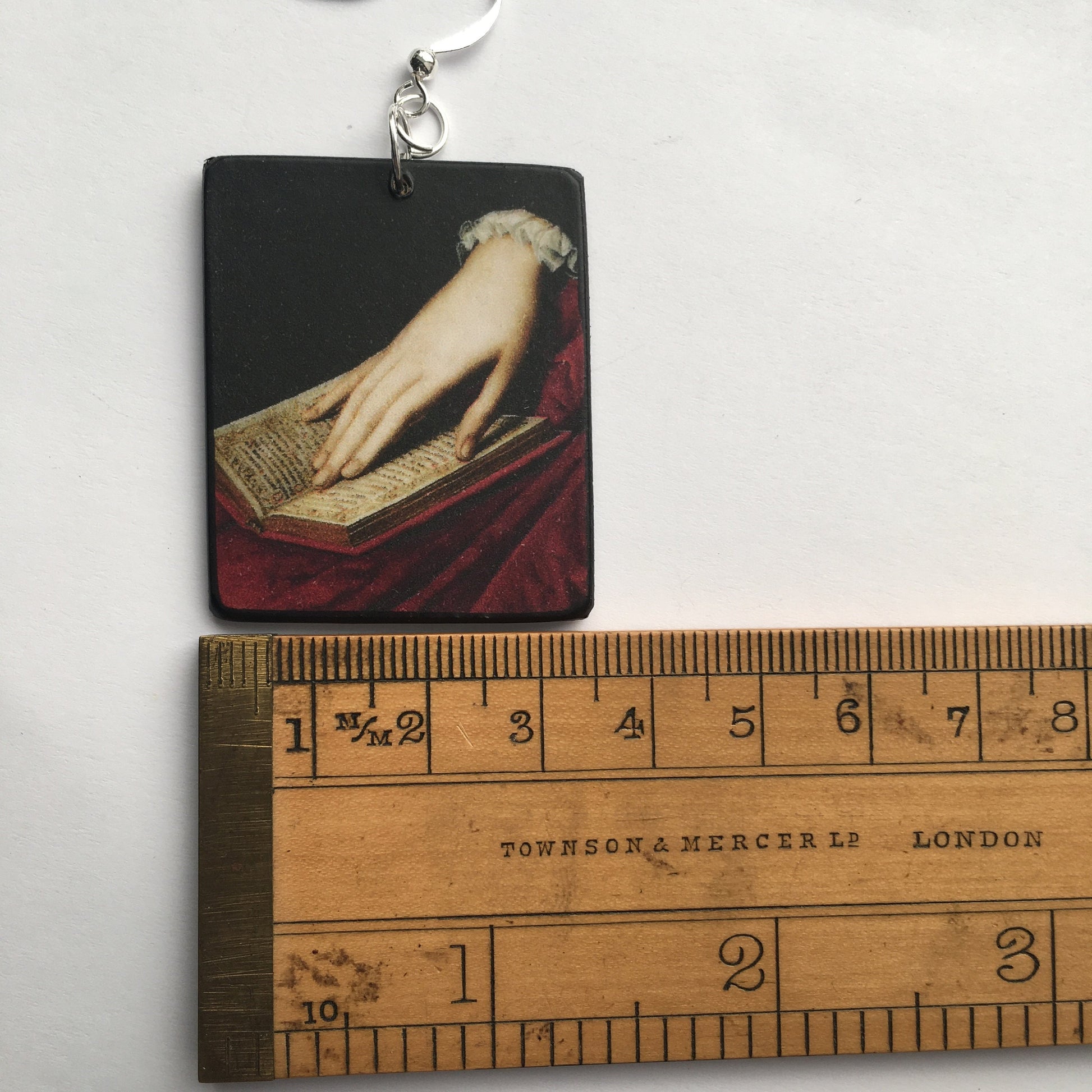 Museum-Inspired Sustainable Earrings Bronzino jewellery. Mismatched earrings. Obljewellery