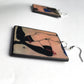 Egon Schiele, sustainable art earrings gift for her.