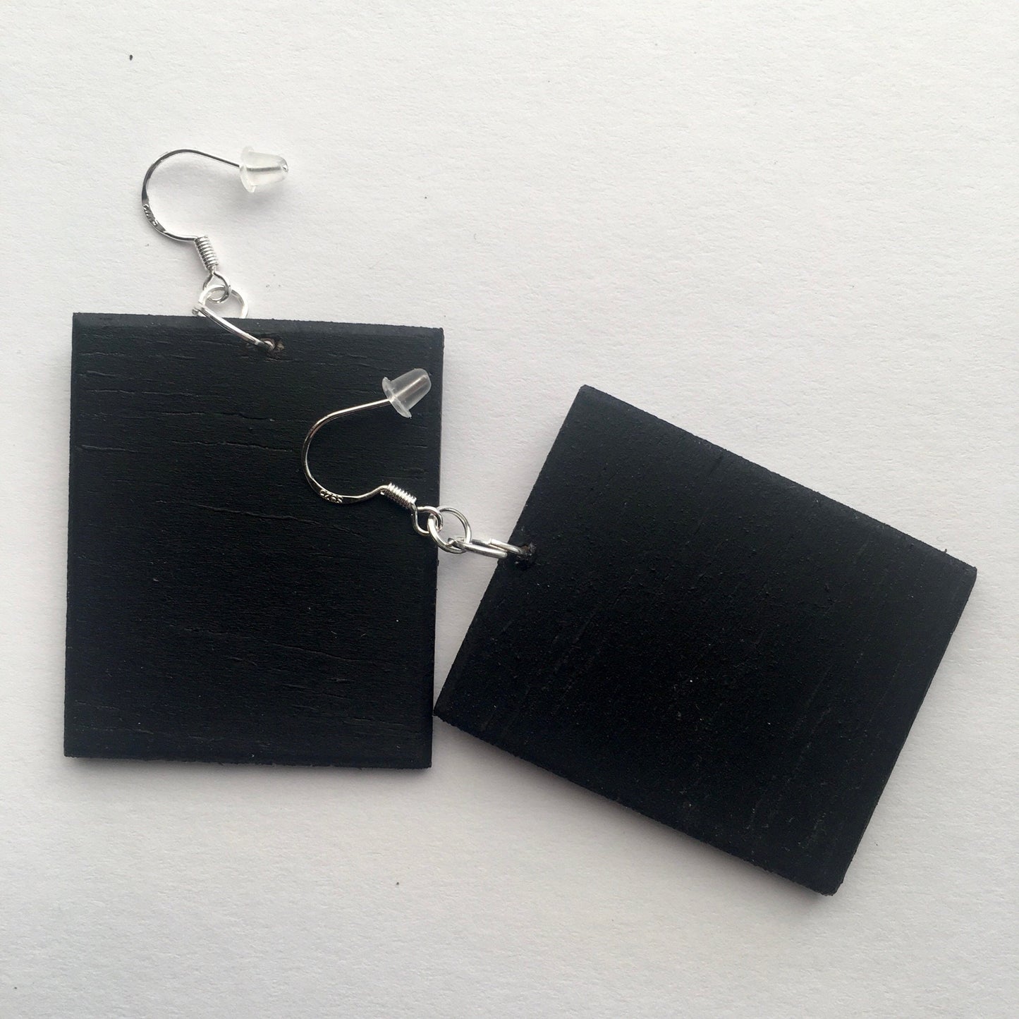 Museum-Inspired Sustainable Earrings Leonardo da Vinci, Vitruvian Man, geometric earrings Obljewellery