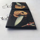 Hieronymus Bosch, gothic style earrings