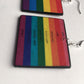 LGBT  Rainbow Flag Earrings.