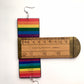 LGBT  Rainbow Flag Earrings.