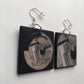 El Lissitzky, art inspired earrings