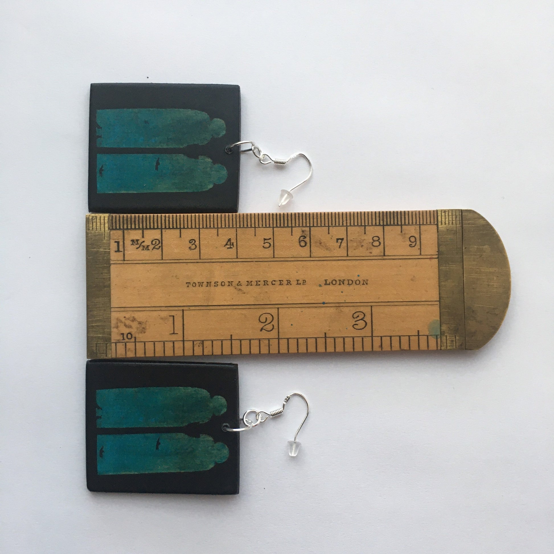 Museum-Inspired Sustainable Earrings Antonello da Messina, art inspired earrings. Obljewellery