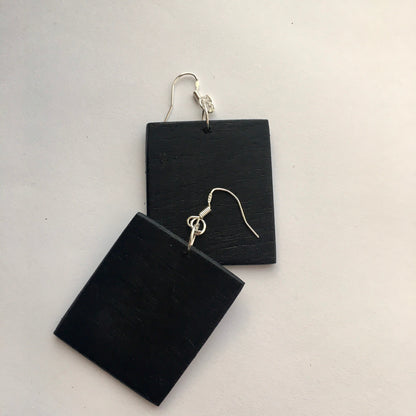 Museum-Inspired Sustainable Earrings Inspired by Antonello da Messina art detail. Obljewellery