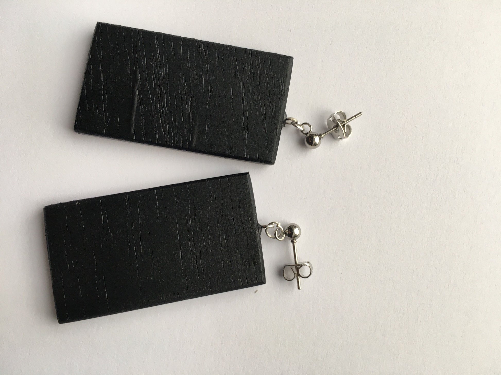 Museum-Inspired Sustainable Earrings Ernst Haeckel, sustainable art earrings Obljewellery