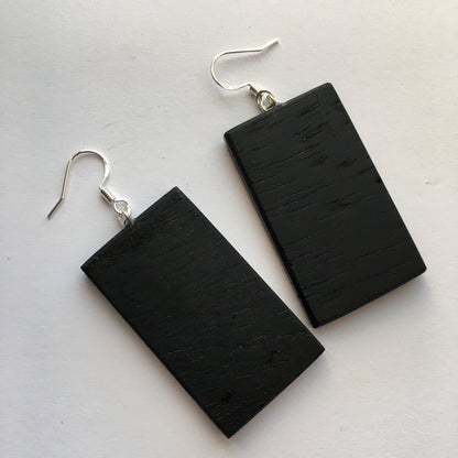 Museum-Inspired Sustainable Earrings Japanese, samurai, manga earrings. Anime girl gift. Obljewellery