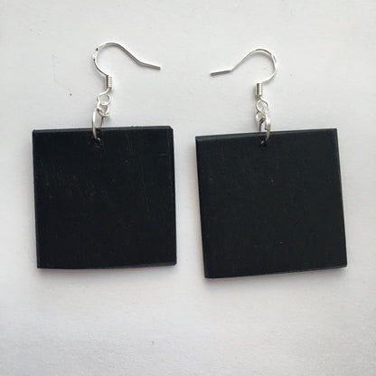 Museum-Inspired Sustainable Earrings Dadaism art earrings. Artsy gift. Obljewellery