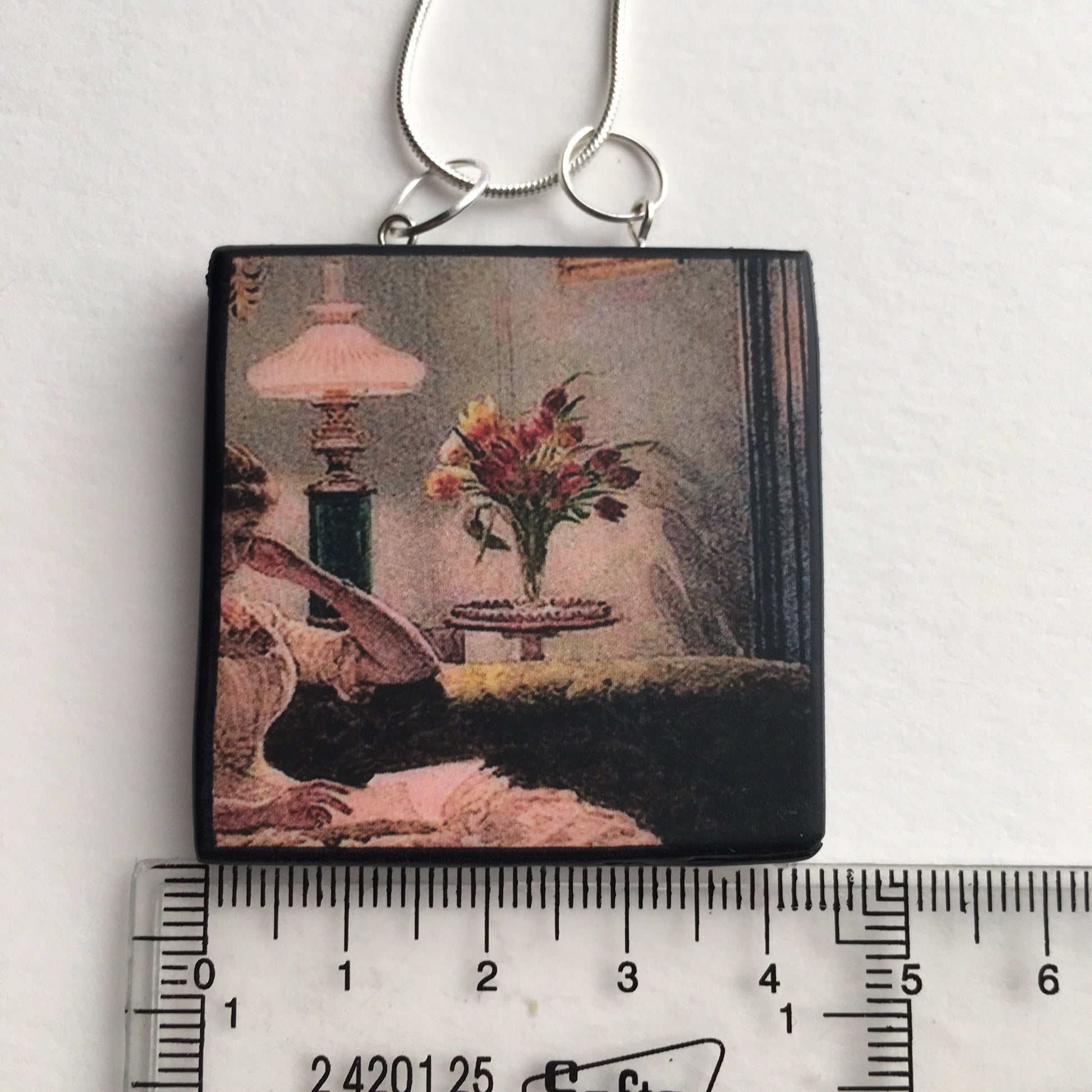 Museum-Inspired Sustainable Necklace Victorian style necklace, sustainable gift. Obljewellery