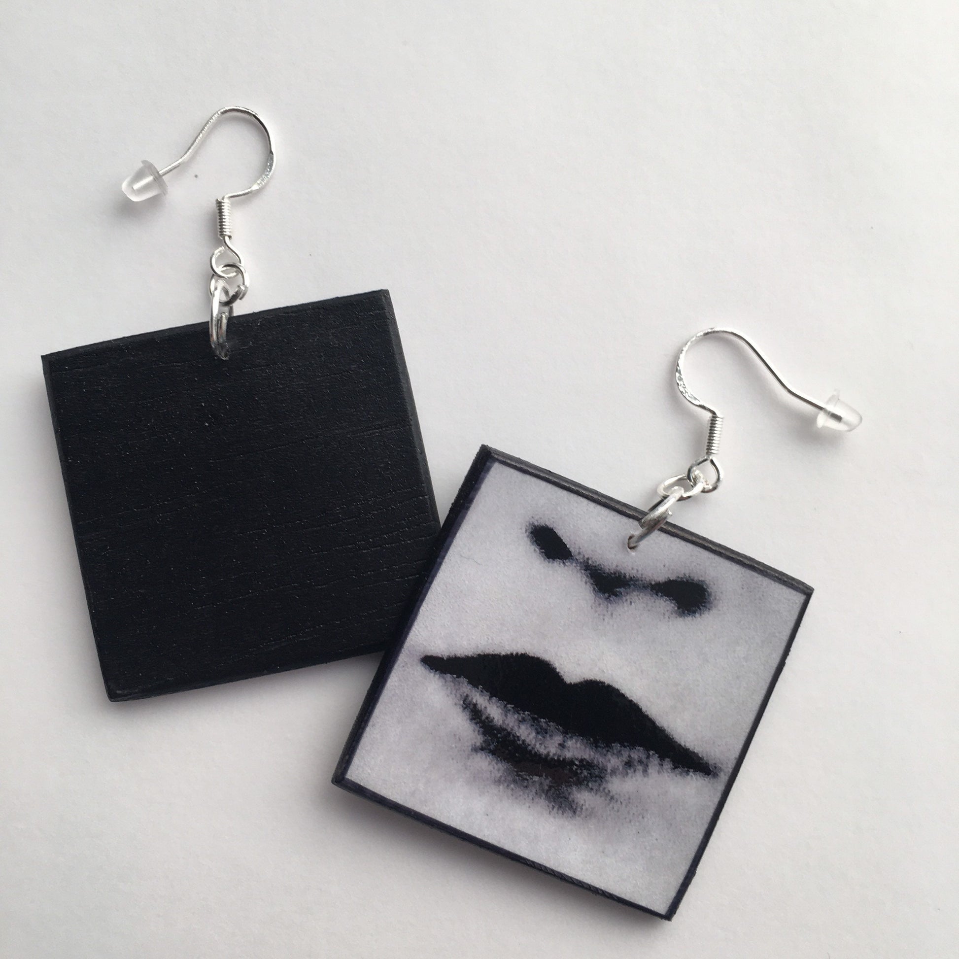 Museum-Inspired Sustainable Earrings Pop art earrings inspired by ArtandShadow Obljewellery