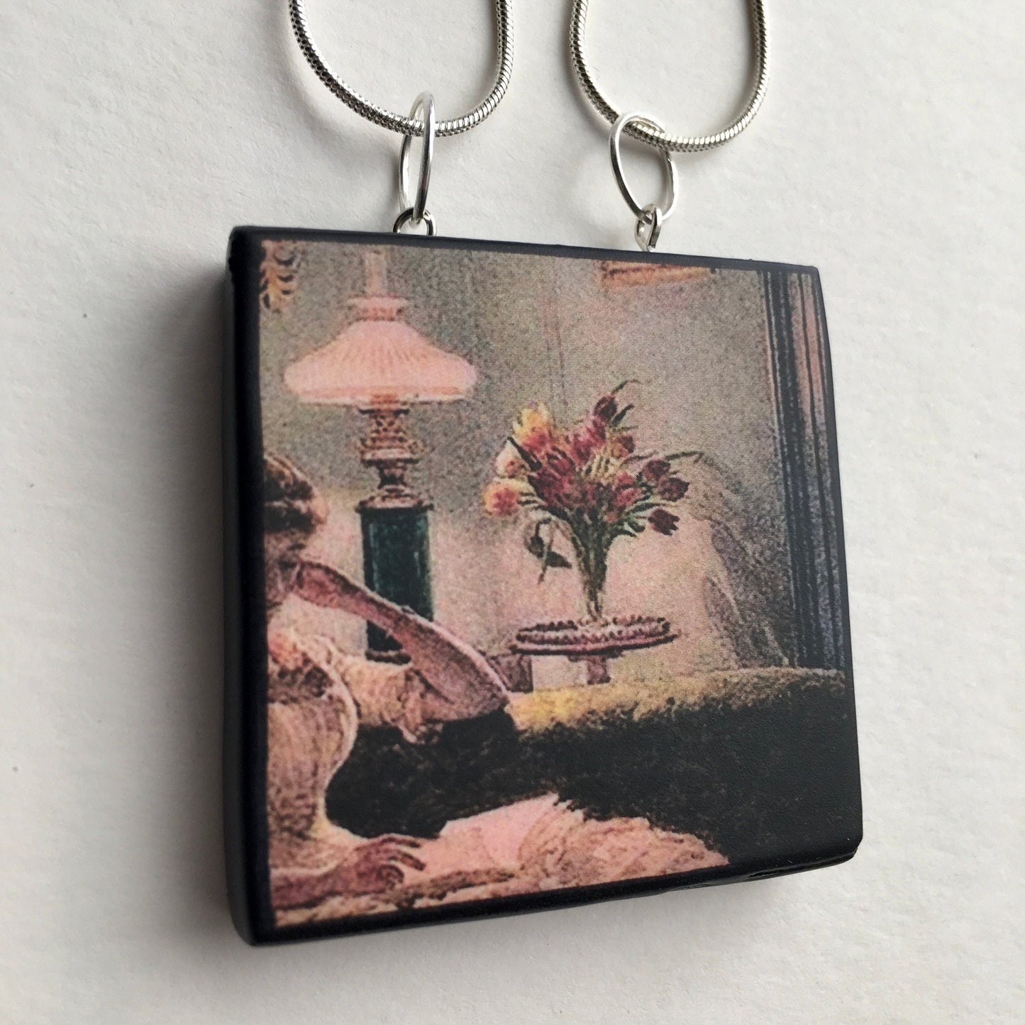 Museum-Inspired Sustainable Necklace Victorian style necklace, sustainable gift. Obljewellery
