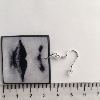 Museum-Inspired Sustainable Earrings Pop art earrings inspired by ArtandShadow Obljewellery
