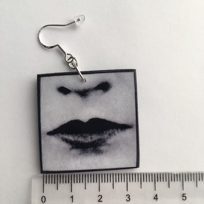 Museum-Inspired Sustainable Earrings Pop art earrings inspired by ArtandShadow Obljewellery