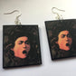 Medusa, Caravaggio art earrings
