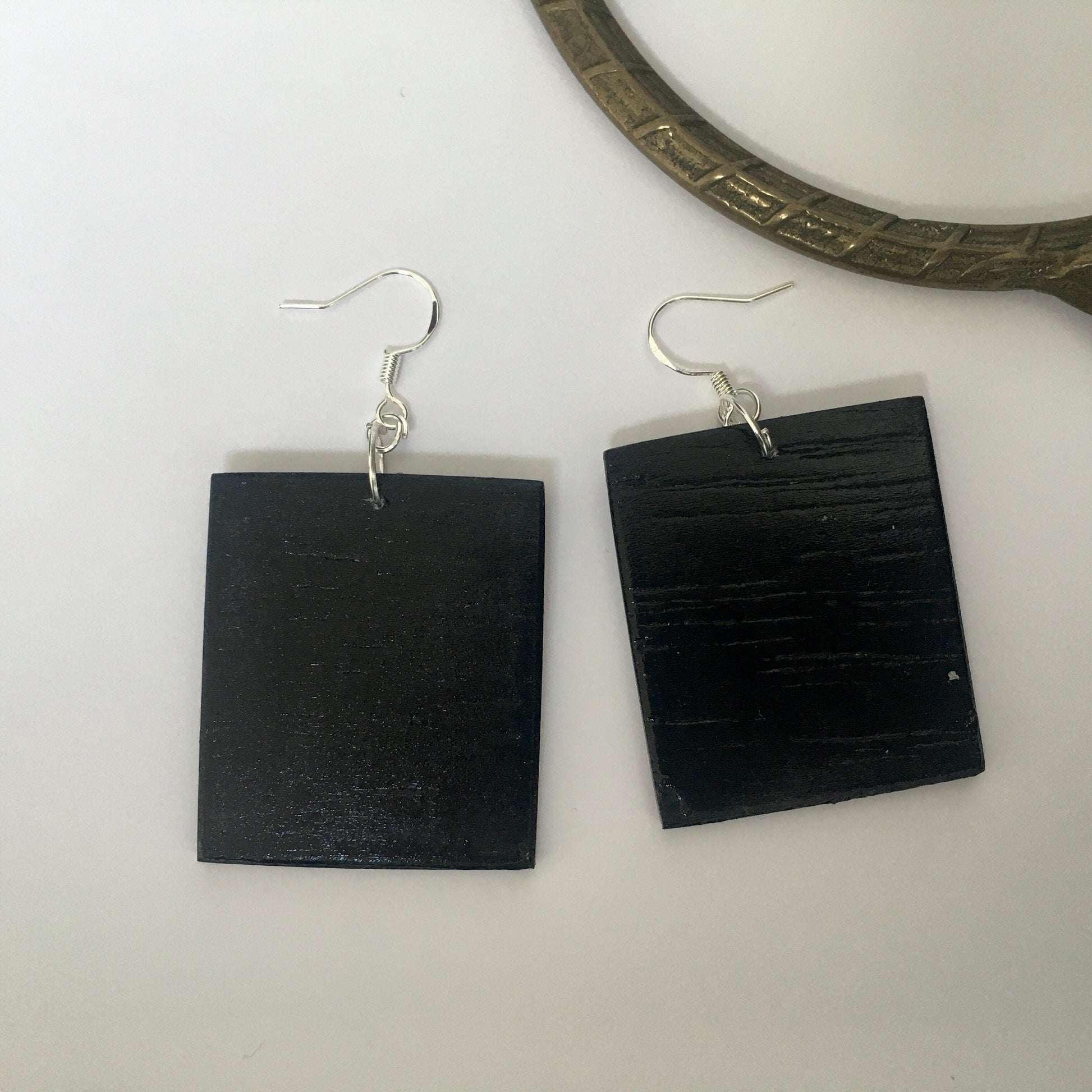 Museum-Inspired Sustainable Earrings Sappho earrings, greek mythology, artsy jewellery. Obljewellery