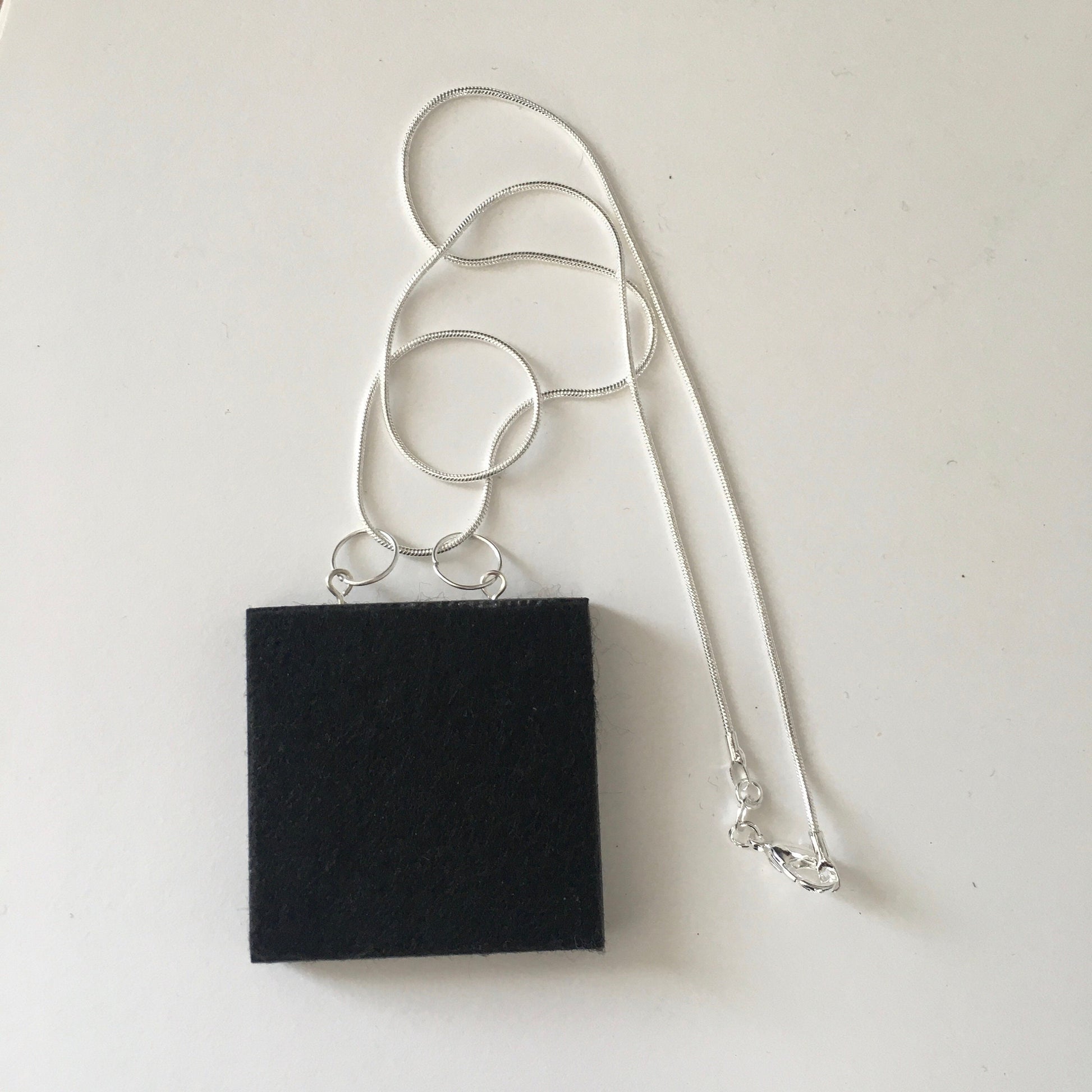 Museum-Inspired Sustainable Necklace Neo-Rococo statement pendant. Obljewellery