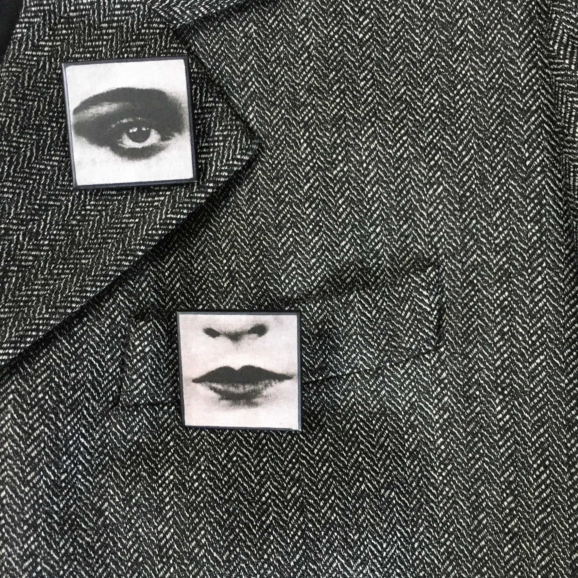 Museum-Inspired Sustainable Brooches Bauhaus Detail Brooch Set Obljewellery