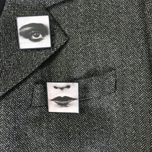 Museum-Inspired Sustainable Brooches Bauhaus Detail Brooch Set Obljewellery