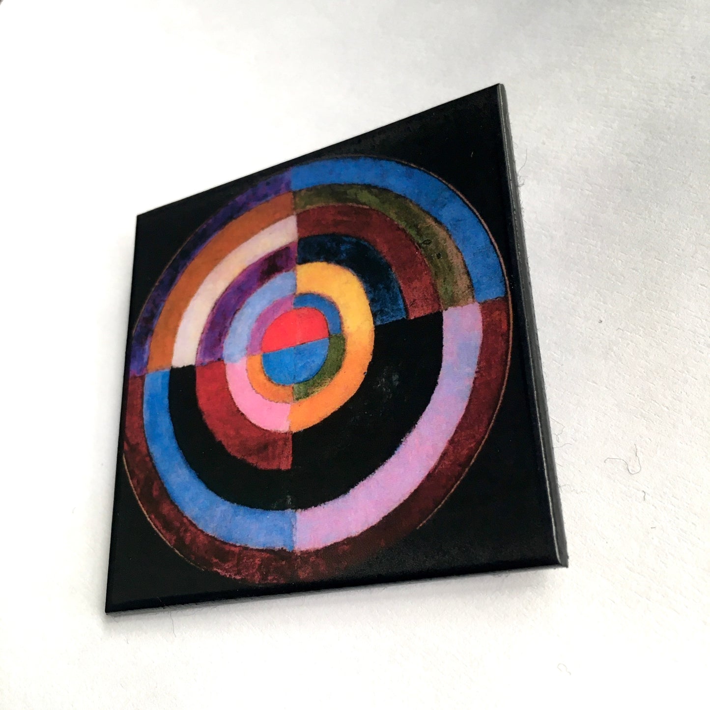 Museum-Inspired Sustainable Brooches Robert Delaunay statement brooch Obljewellery