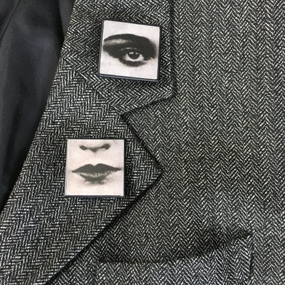 Museum-Inspired Sustainable Brooches Bauhaus Detail Brooch Set Obljewellery