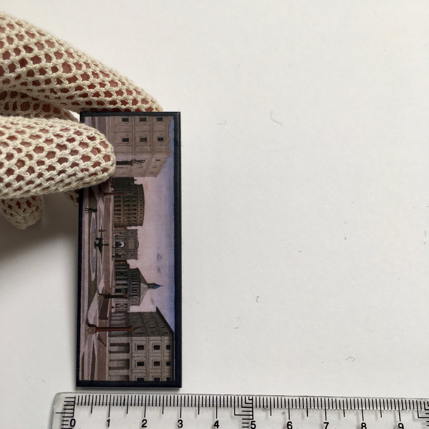 Museum-Inspired Sustainable Brooches The Ideal City, sustainable artsy brooch Obljewellery