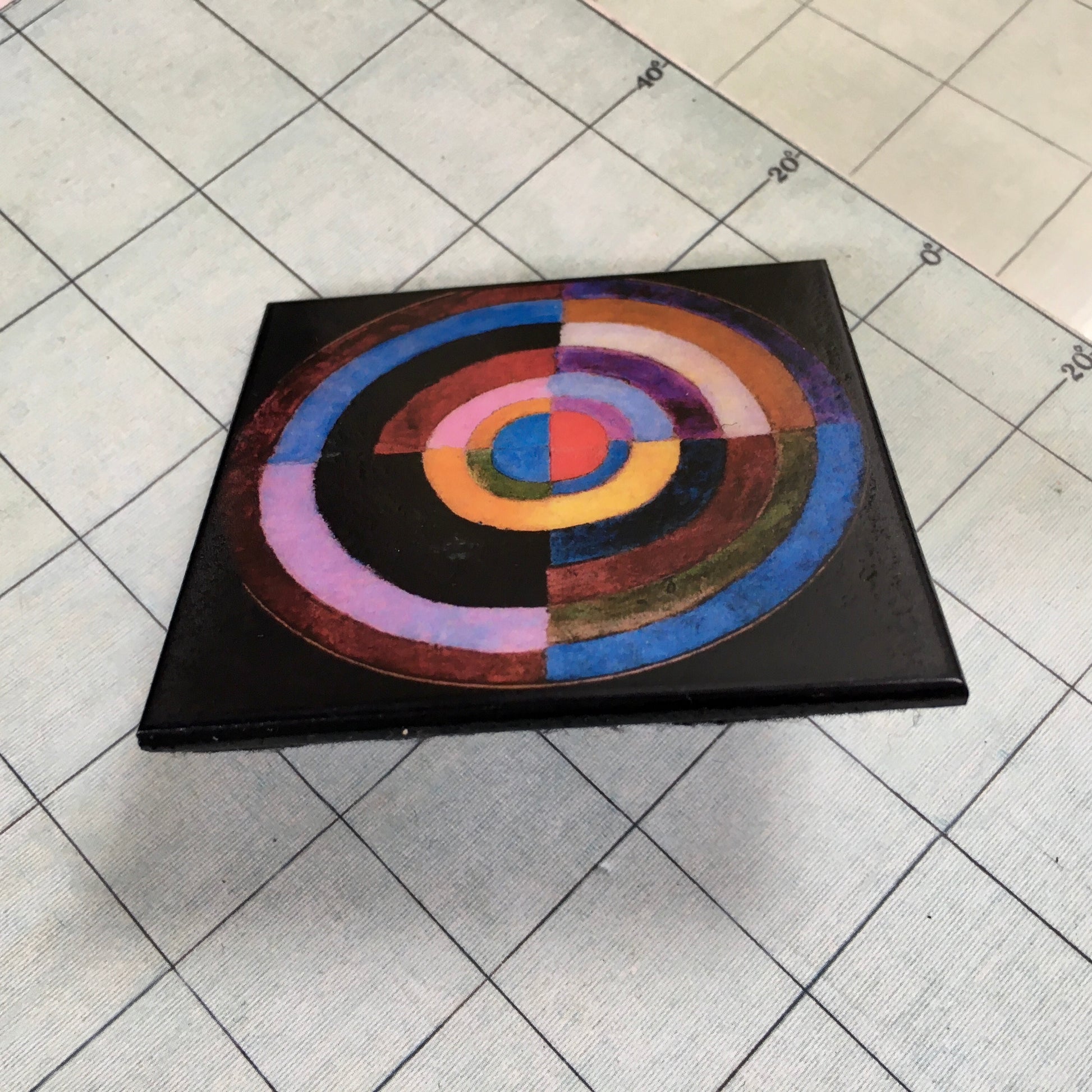 Museum-Inspired Sustainable Brooches Robert Delaunay statement brooch Obljewellery