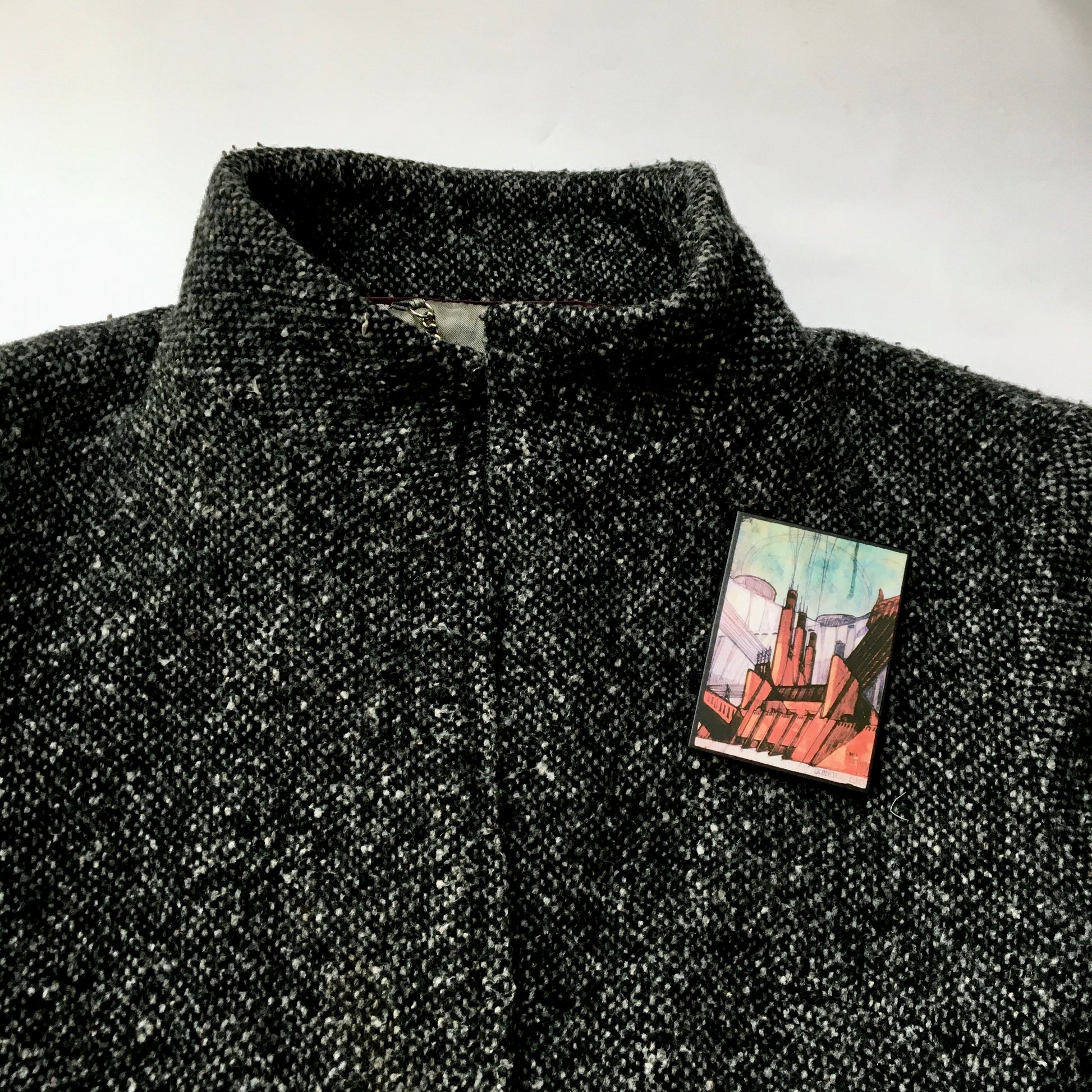 Museum-Inspired Sustainable Brooches Art brooch, Antonio Sant’Elia Obljewellery