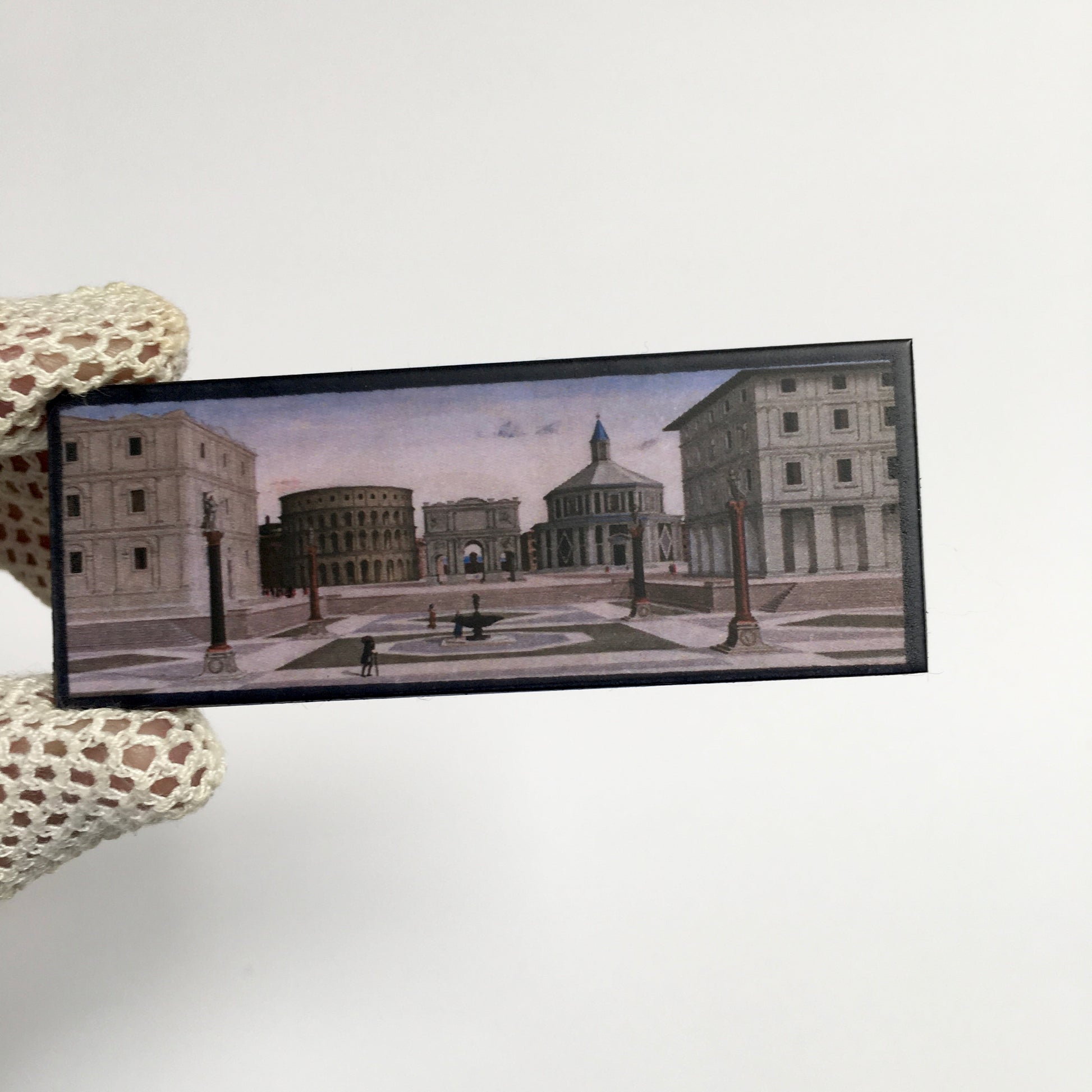 Museum-Inspired Sustainable Brooches The IdealCity of Urbino, Berlin and Baltimore brooches Obljewellery