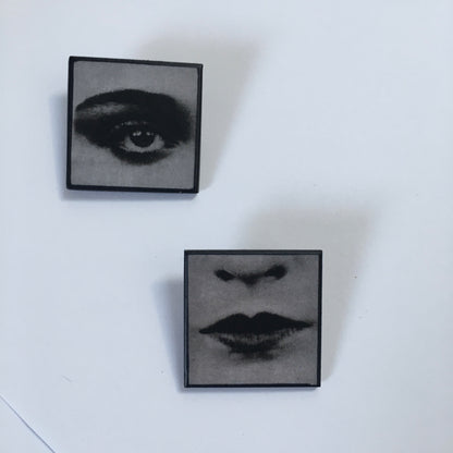 Museum-Inspired Sustainable Brooches Bauhaus Detail Brooch Set Obljewellery
