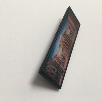 Museum-Inspired Sustainable Brooches Urbino prospective, art brooch Obljewellery