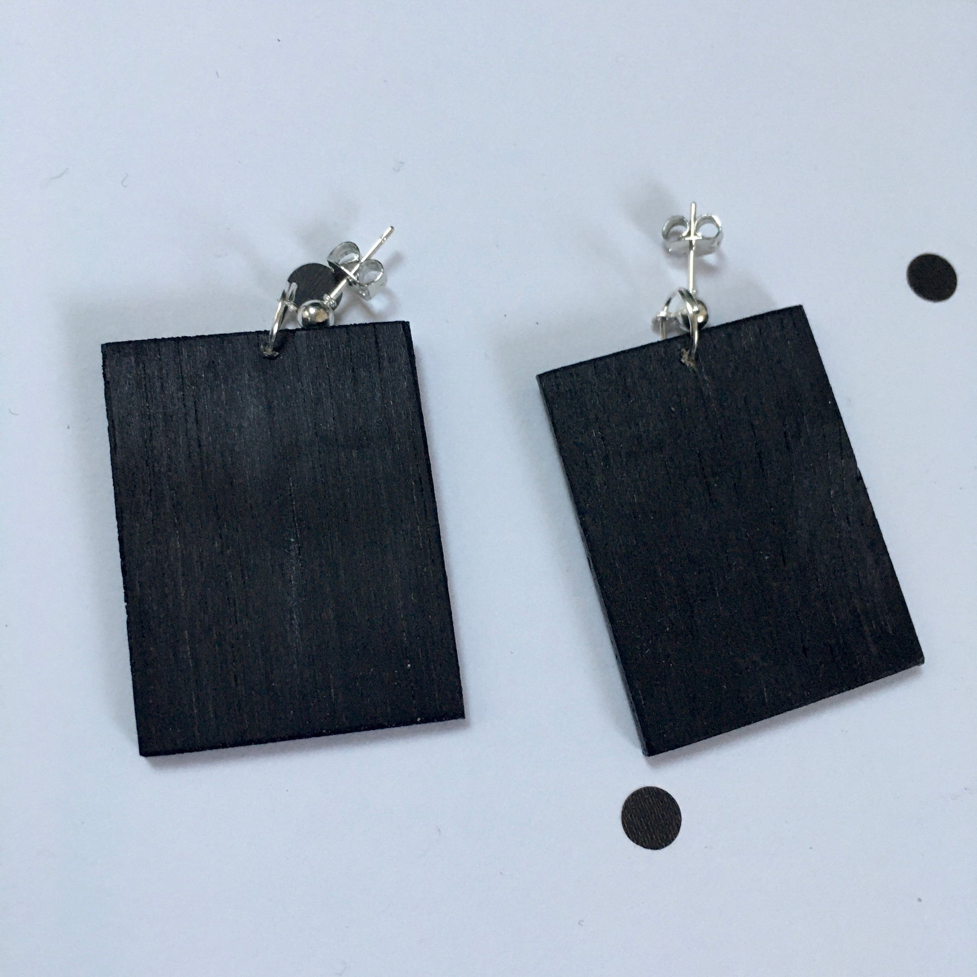 Museum-Inspired Sustainable Earrings Bauhaus Journal by Joost Schmidt earrings Obljewellery