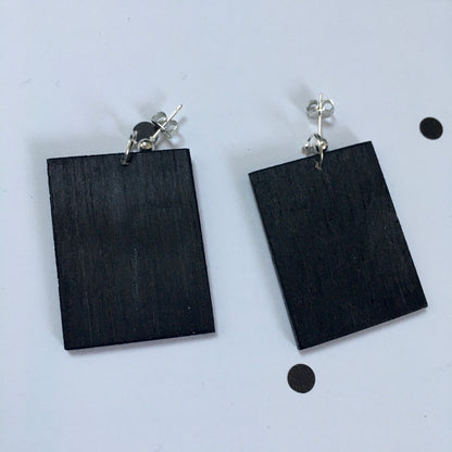 Museum-Inspired Sustainable Earrings Bauhaus Journal by Joost Schmidt earrings Obljewellery