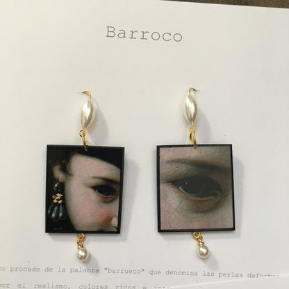 Museum-Inspired Sustainable Jewellery Sets Baroque art jewellery set Obljewellery